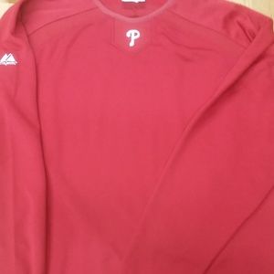 Philadelphia Phillies Majestic Therma Base